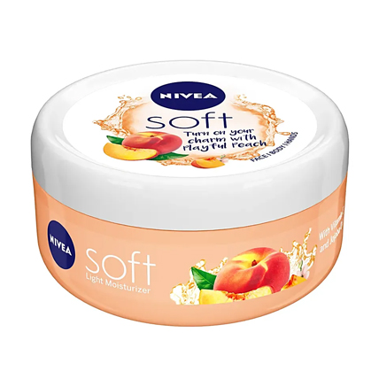 Nivea Moisturiser Soft Light Playful Peach